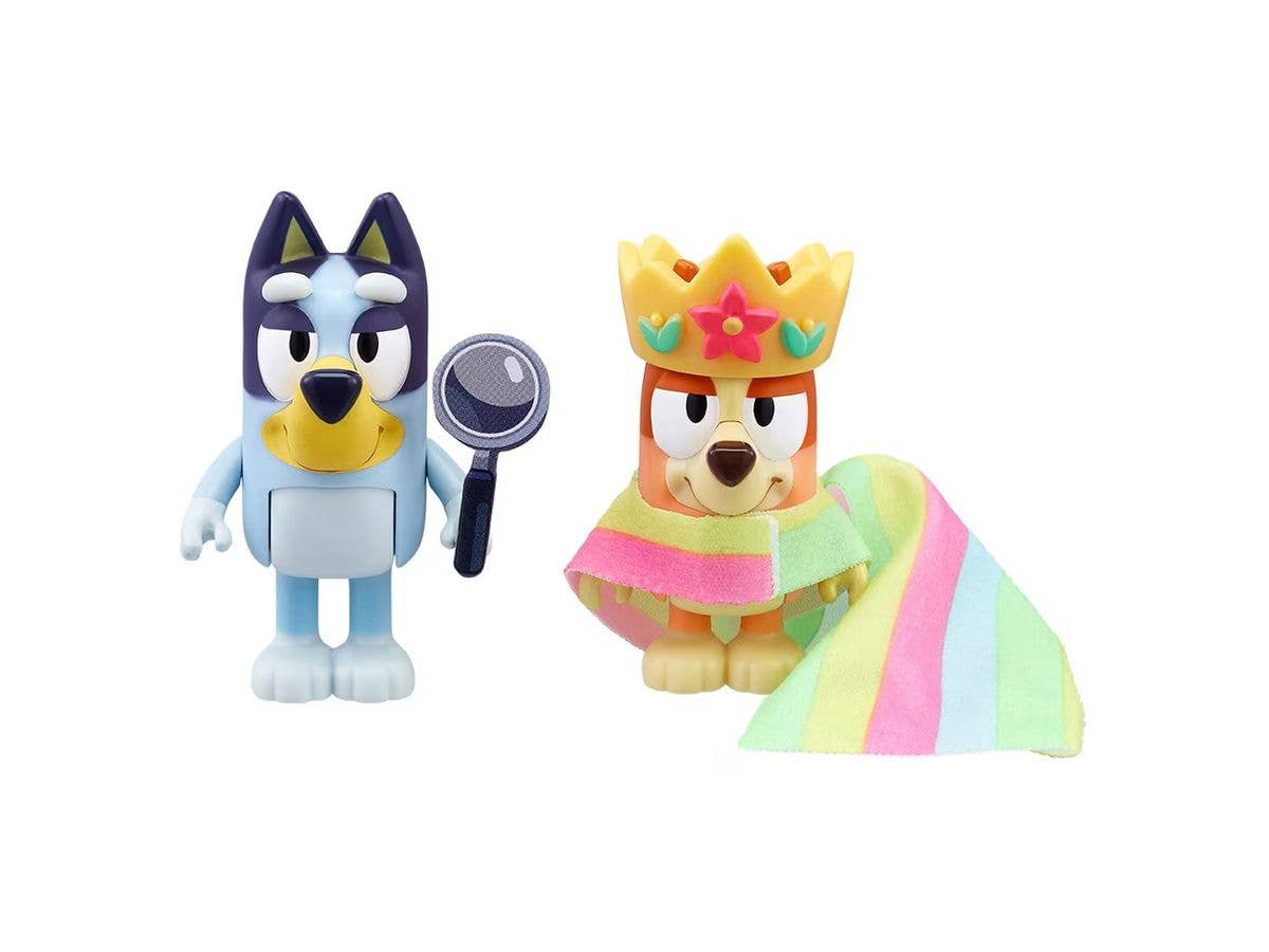 ブルーイ ブルーイなかよしフィギュアセット クイーンビンゴとブルーイ