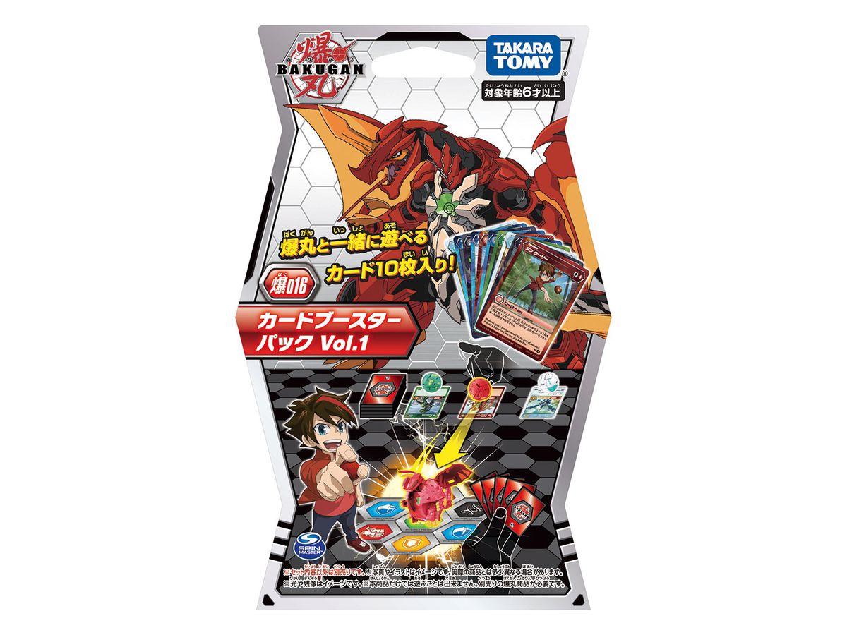 爆016 爆丸 カードブースターパック Vol.1 1Box 24pcs