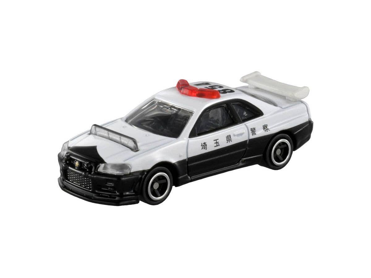 トミカ No.1 日産 スカイライン GT-R(BNR34) パトロールカー 箱