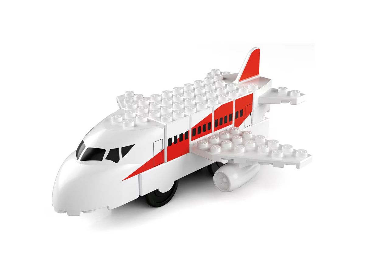 トミカ・プラレールブロック 飛行機