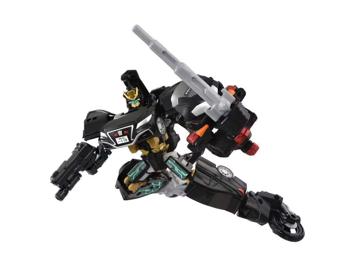 トミカ ジョブレイバー TJBDX ユナイトポリスブレイバーZERO 覆面パトロールカー＆黒バイ 合体セット