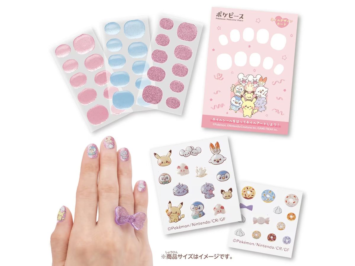 ポケモン ポケピース クリアネイルセット スイーツショップ