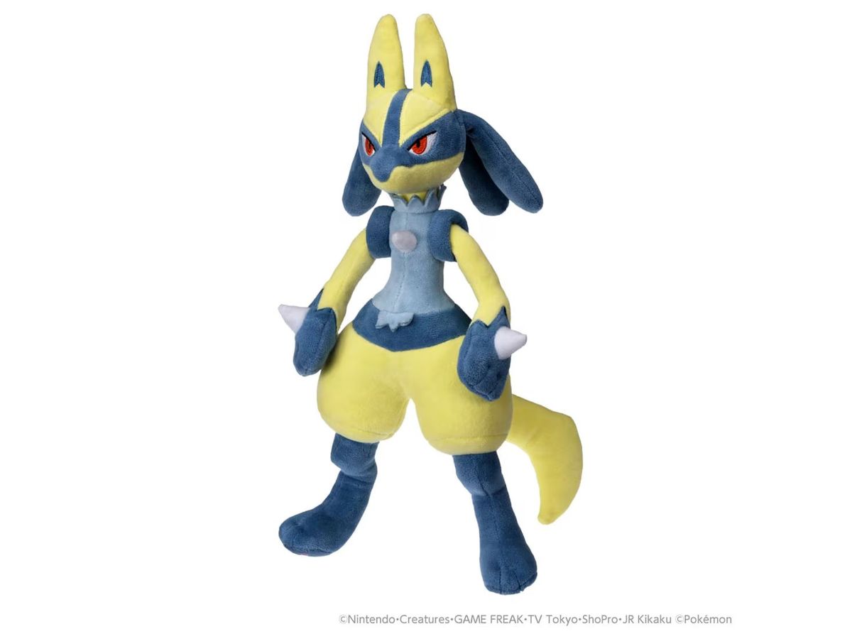 ポケモンぬいぐるみ 黄色いルカリオ | HLJ.co.jp