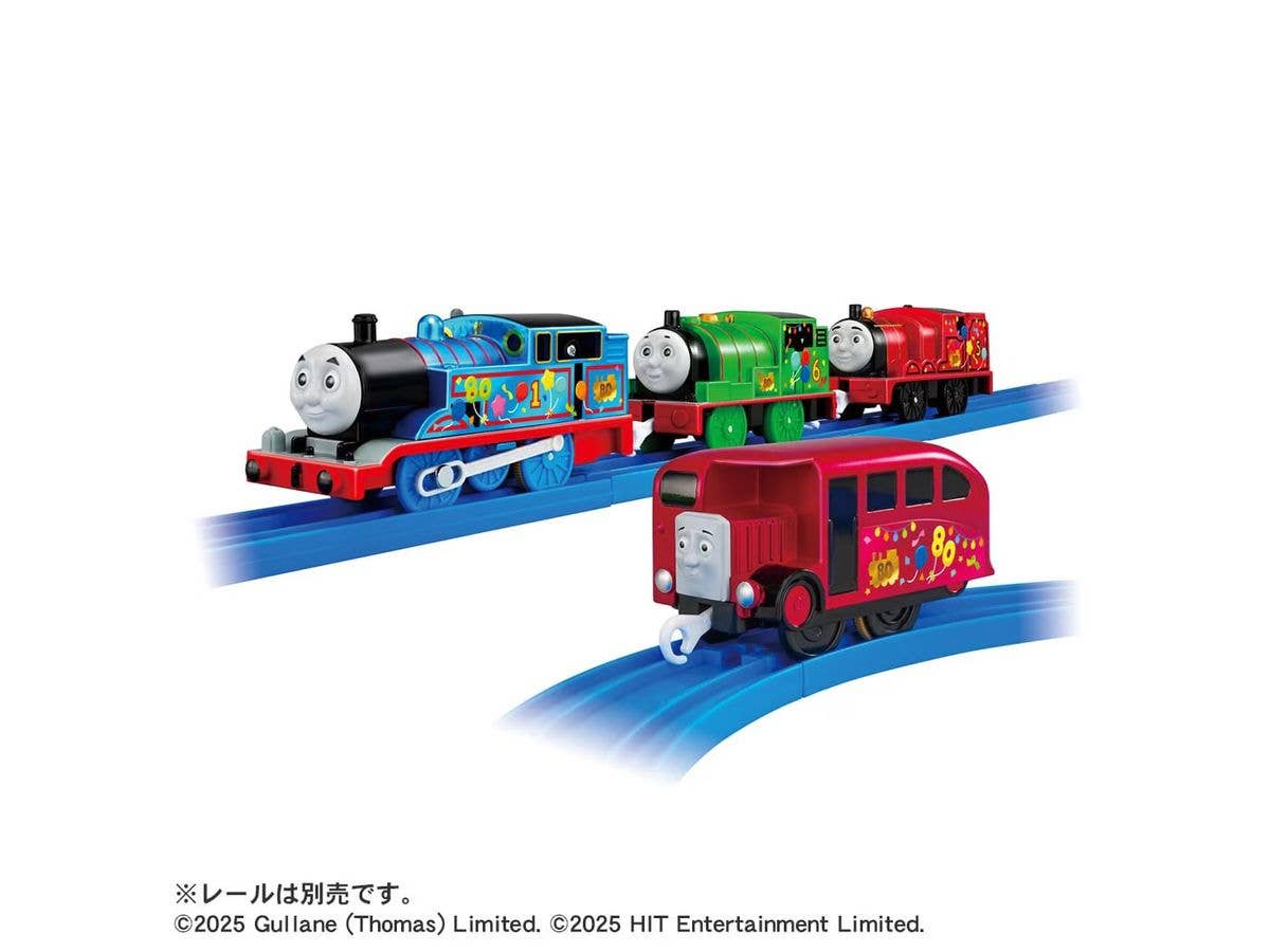 きかんしゃトーマス原作出版80周年 キラキラのソドー島のにんきものセット