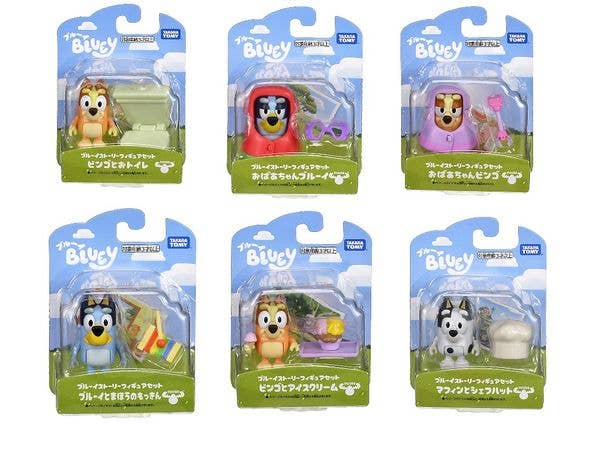 ブルーイ ブルーイストーリーフィギュアセット アソート 1Box 12pcs