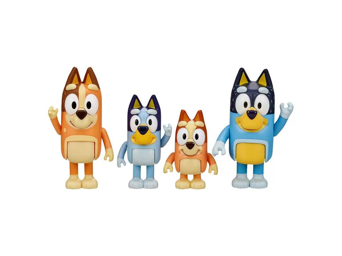 ブルーイ ブルーイファミリーフィギュアセット