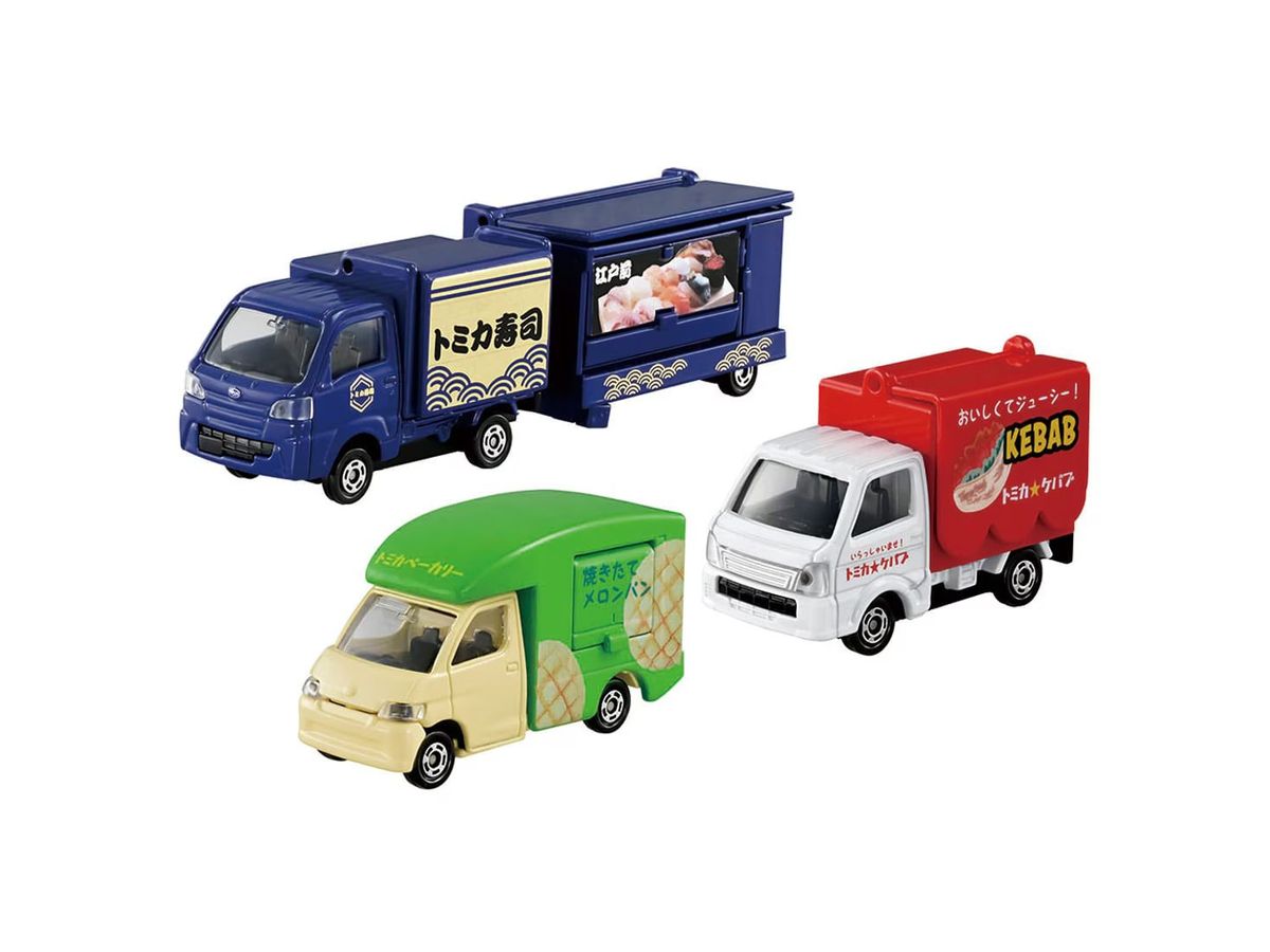 みんなで食べよう ! トミカたべもの屋さんセット