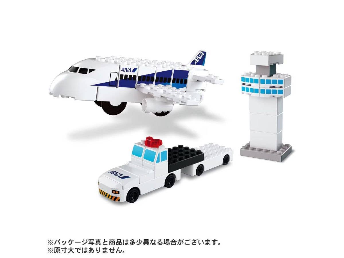 トミカ・プラレールブロック ANA飛行場セット