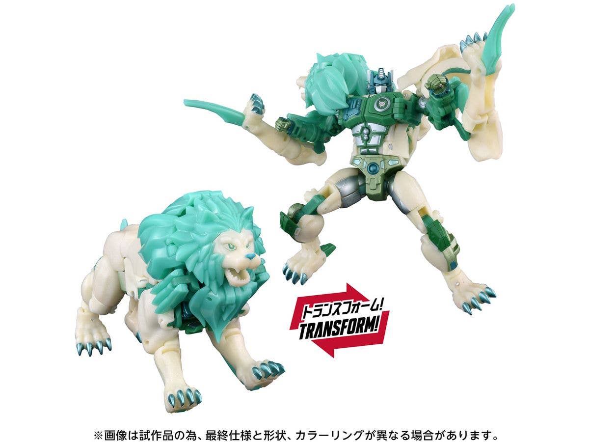 トランスフォーマー ニューレジェンズ NL-01 ライオコンボイ 伝説の緑のライオンver.