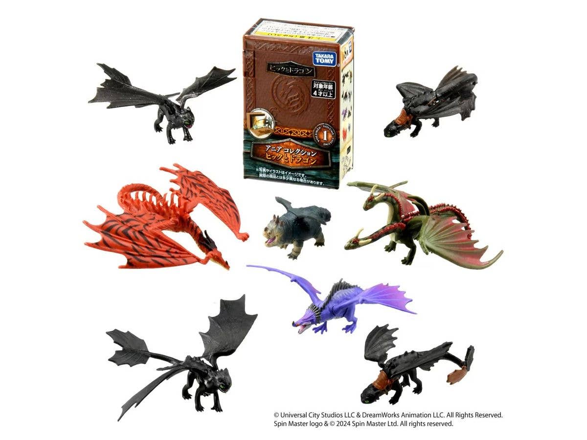 アニア コレクション ヒックとドラゴン 1Box 12pcs