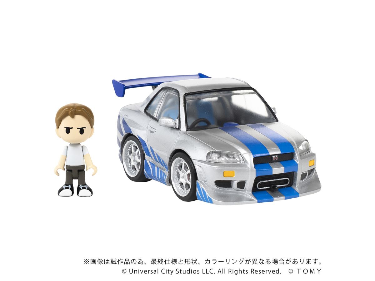 QV-02 ワイルド・スピード NISSAN SKYLINE GT-R (R34)