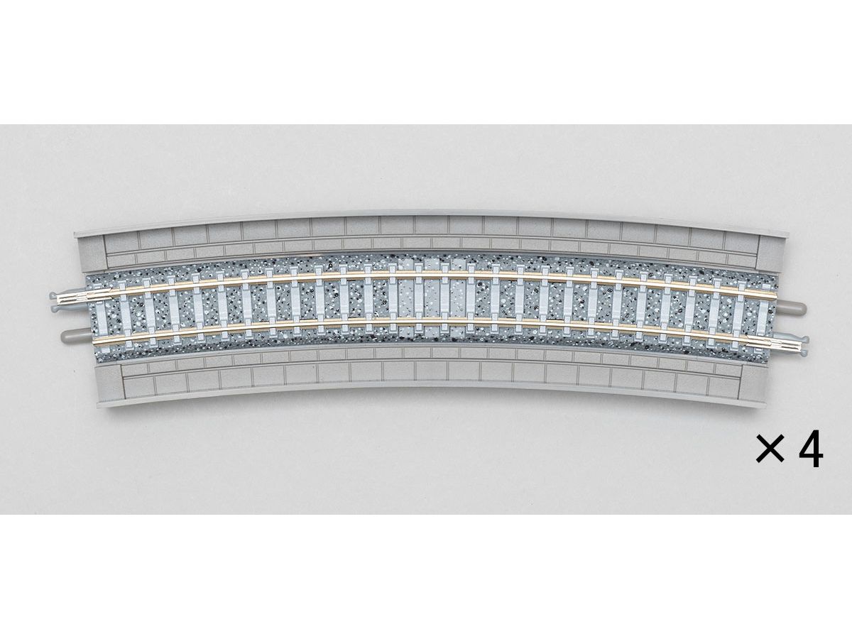 1/150 高架橋付PCレールHC541-15-PC (F)  (4本セット)
