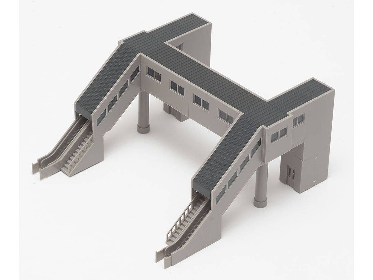 1/150 マルチ跨線橋エレベーター付セット