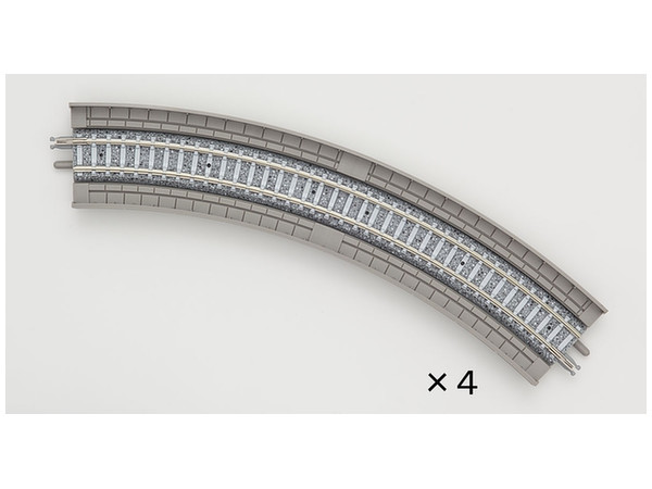 1873 高架橋付PCレール HC243-45-PC (F) (4本セット)