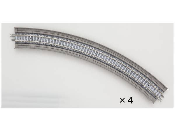 1874 高架橋付PCレール HC354-45-PC (F) (4本セット)