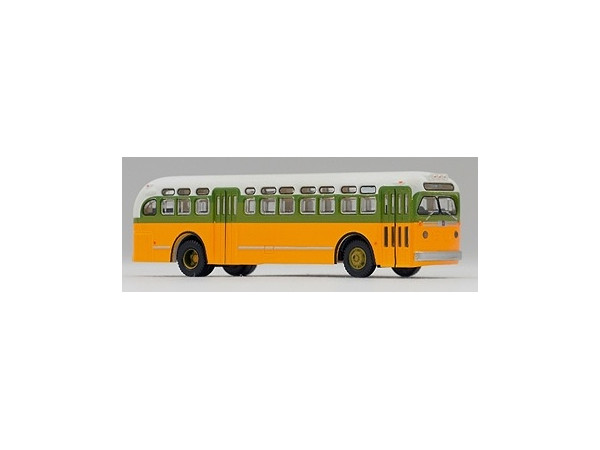 1/160 ワールドバスコレクション GMC TDH4512(黄色)[WB001]