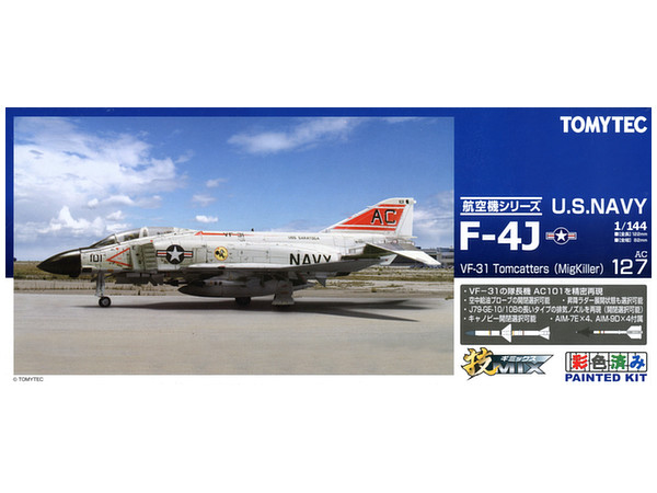 1/144 技AC127 米海 F-4J VF-31