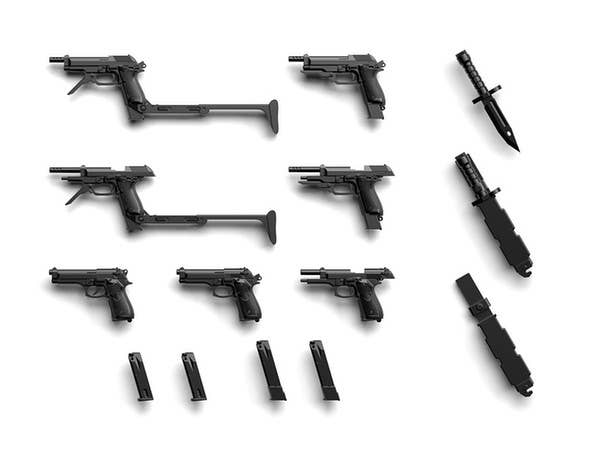 1/12 Little Armory リトルアーモリー [LA049] M9&M93Rタイプ