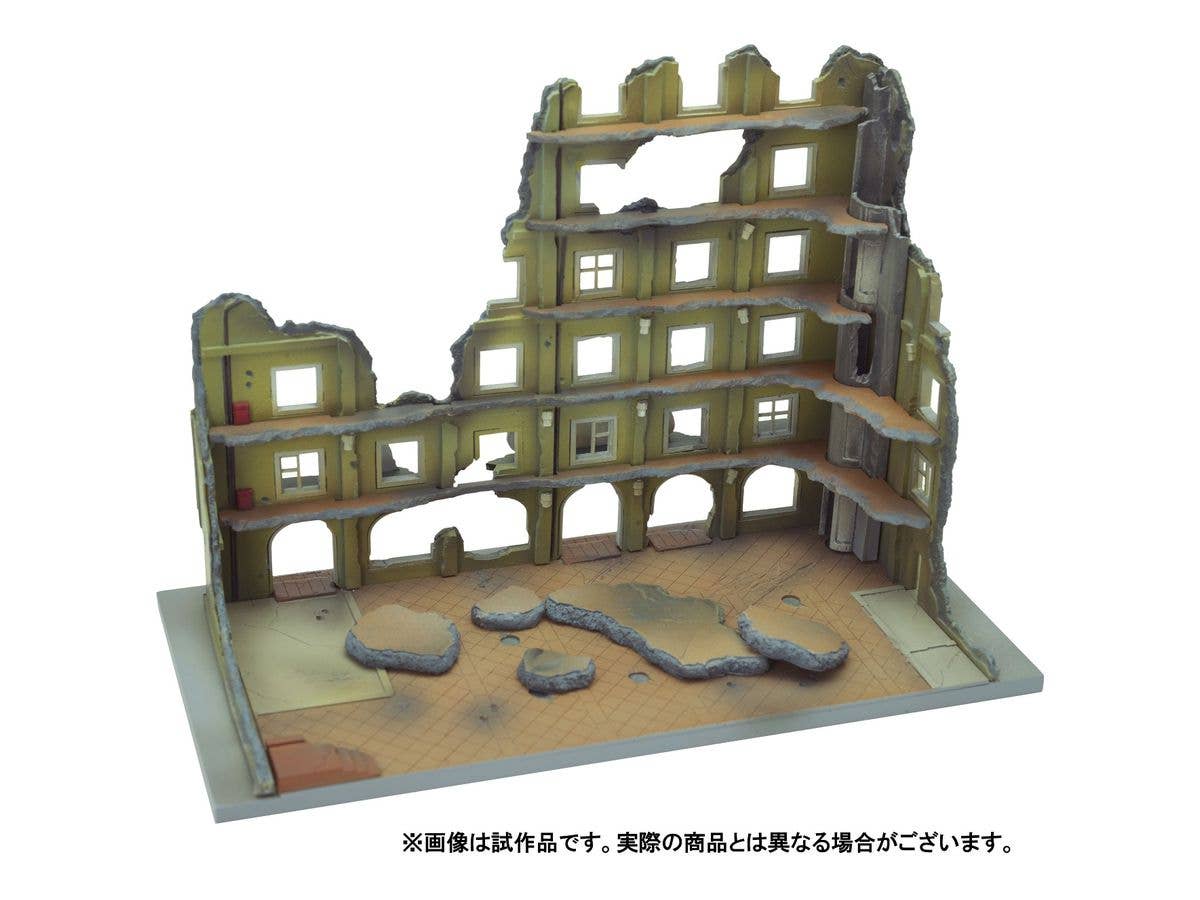 1/144 DCM04ジオ・コム 破壊されたビルC