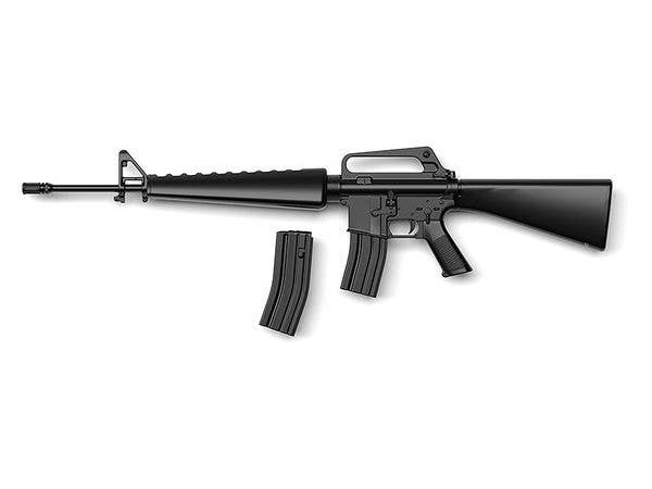 1/12 Little Armory: [LADF22] アニメ:ドールズフロントライン M16A1タイプ