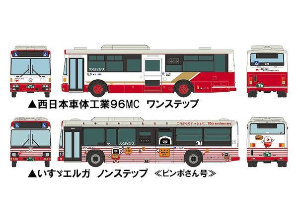 1/150 ザ・バスコレクション 長崎駅前ターミナルセット | HLJ.co.jp