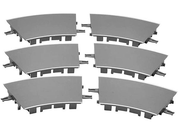 1/150 バスコレ走行システム (C-002-2) 道路パーツC103-30-RO (6本セット)