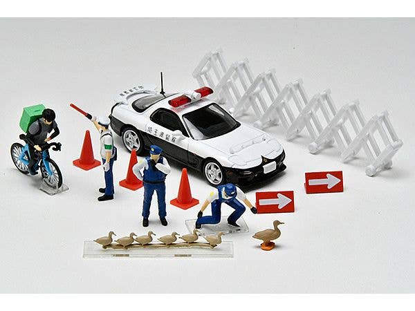 1/64 ジオコレ64 #カースナップ16b 警察2