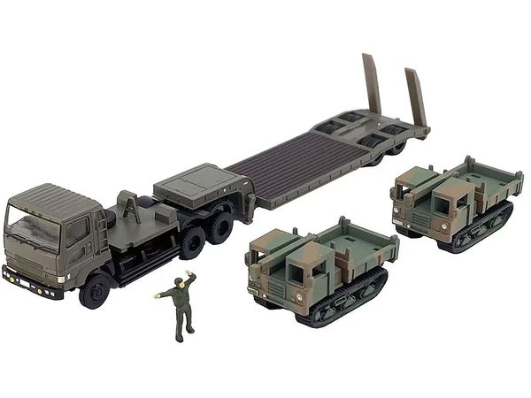 1/150 トレーラーコレクション 自衛隊トレーラー 資材運搬車セット