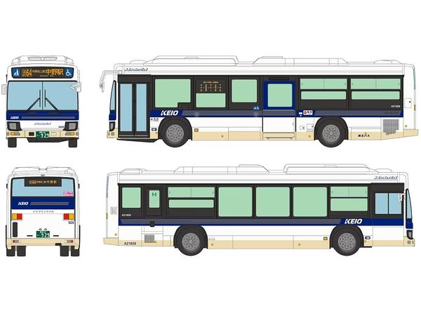 1/80 (JH053) 全国バス80京王バス