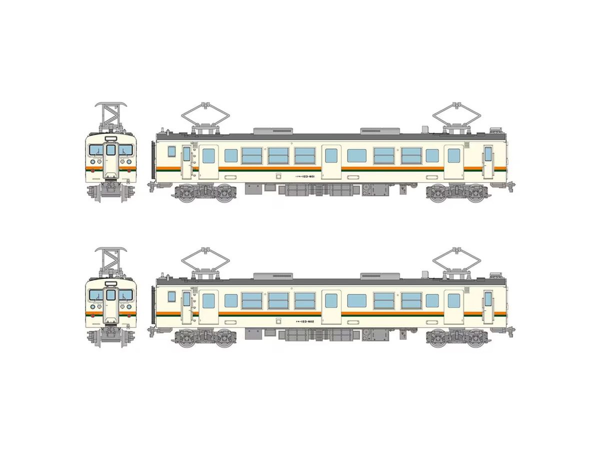 1/150 鉄道コレクション JR123系600番代 2両セット