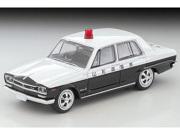 1/64 LV-214a 日産 スカイライン 2000GT パトロールカー (山形県警察) 71年式