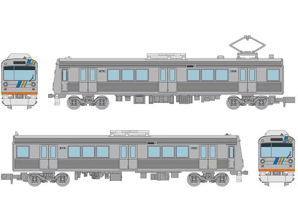 1/150 鉄道コレクション 静岡鉄道1000形ありがとう1008編成2両セット