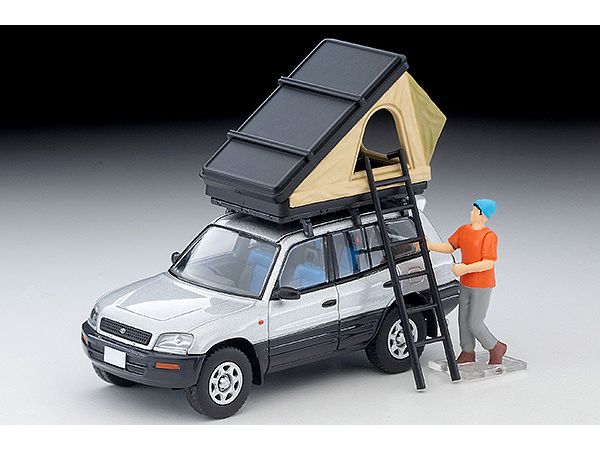 1/64 LV-N354c トヨタ RAV4J V (銀) テント、フィギュア付
