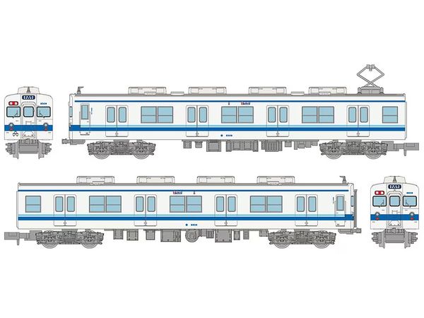 1/150 鉄道コレクション 東武鉄道 8500型 初期修繕車 8509編成 2両セット