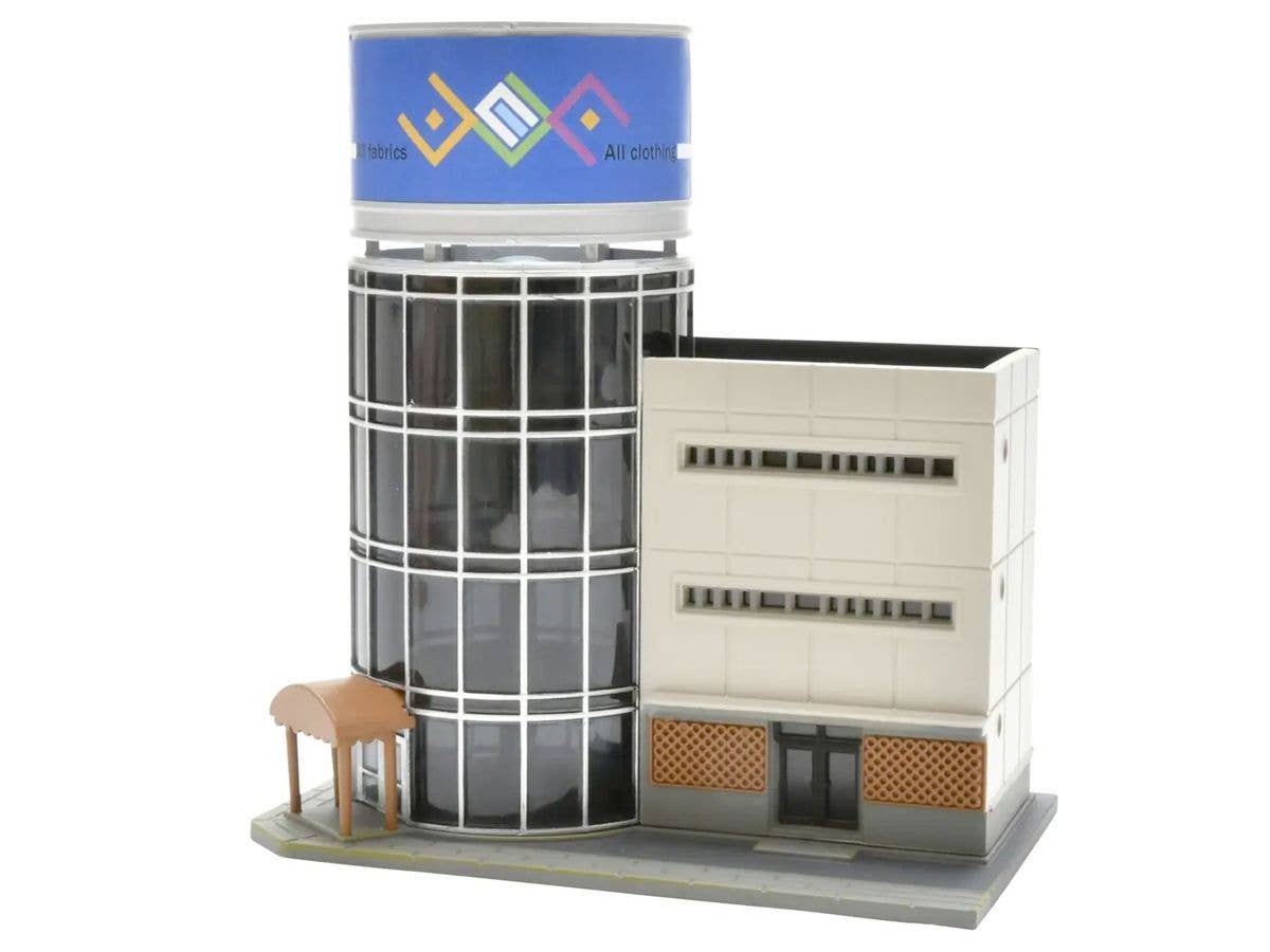 1/150 建コレ039-4 円筒形ビル4