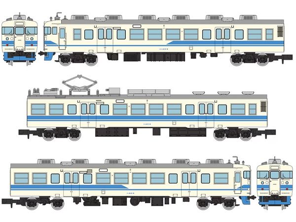 1/150 鉄道コレクション JR413系(北陸本線・新塗装) 3両セットA