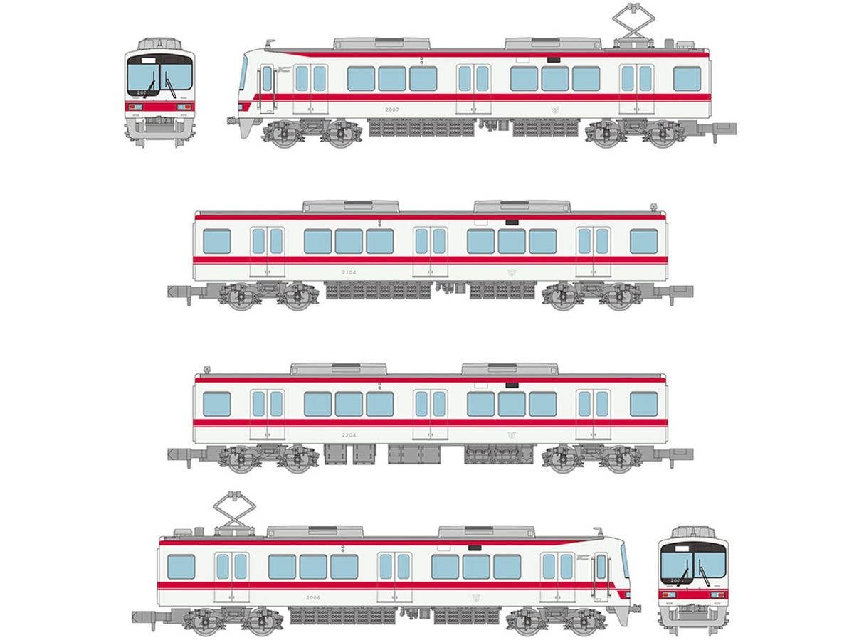1/150 鉄道コレクション 神戸電鉄2000系(2007編成) 4両セット