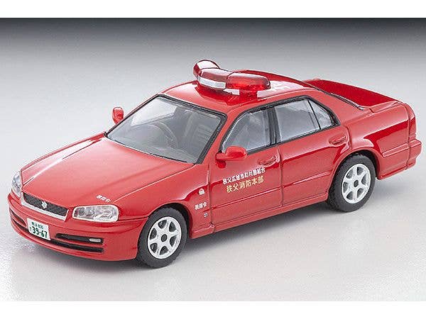 1/64 LV-N363a 日産 スカイライン 4ドアスポーツセダン GT 消防指令車 (秩父消防本部)