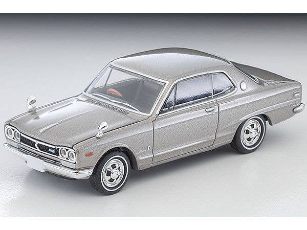 1/64 LV-N357a 日産 スカイライン ハードトップ 2000GT (銀) 71年式