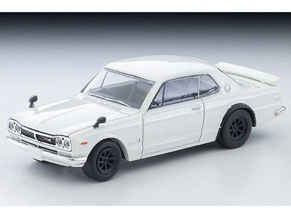 1/64 LV-N380a 日産 スカイライン ハードトップ 2000GT-R RSワタナベホイール装着車 (白) 72年式