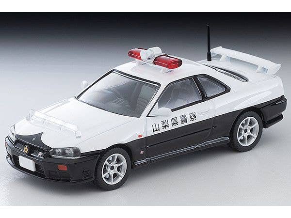 1/64 LV-N366a 日産 スカイライン 2ドア スポーツクーペ 25GT TURBO パトロールカー(山梨県警察)