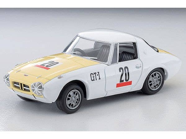 1/64 LV-215b トヨタ スポーツ800 カスタムカラー仕様 (白/黄) 65年式