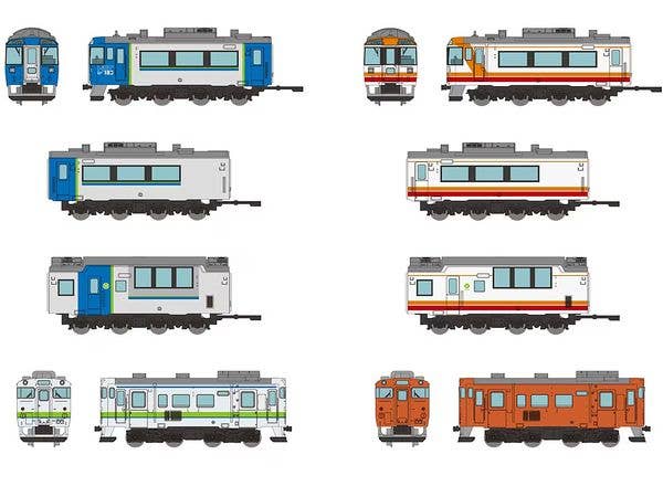 1/150 鉄コレポケット第4弾 北の大地の気動車編 1Box 10pcs