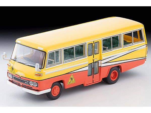 1/64 LV-N60b 日産 シビリアン 幼稚園バス(黄/赤)