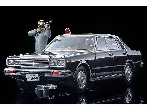 1/64 LV-N ムービースターズ05 西部警察 日産 ローレル 2000SGL-E 大門圭介フィギュア付
