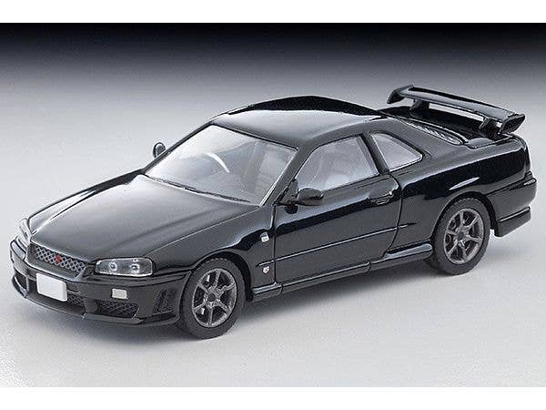 1/64 LV-N353c 日産 スカイライン 2ドアスポーツクーペ 25GT TURBO オプションパーツ付(黒)2000年式