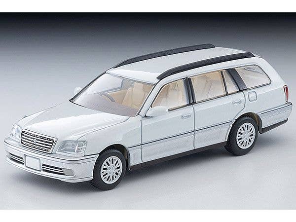 1/64 LV-N378a トヨタ クラウンエステート ロイヤルサルーン (白/銀) 2000年式