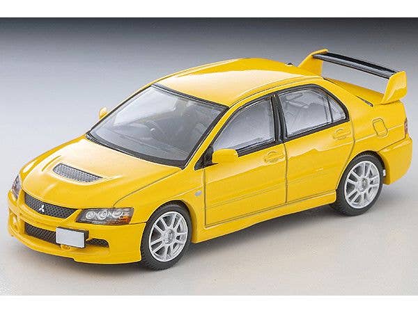 1/64 LV-N376a 三菱 ランサー エボリューション IX GSR (黄) 2005年式