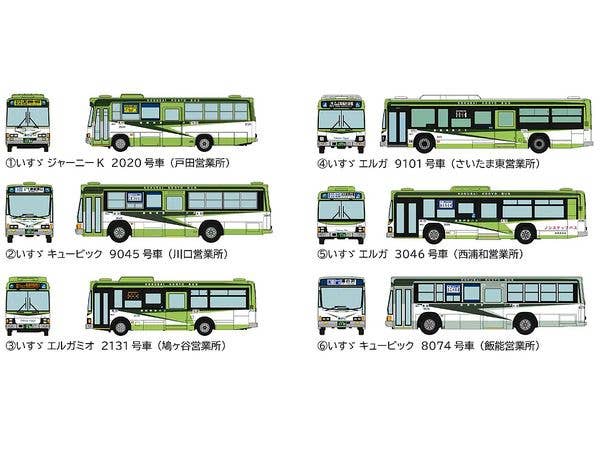 1/150 ザ・バスコレクション 国際興業スペシャルB 1Box 6pcs