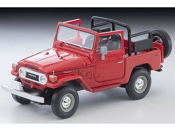 1/64 LV-N382a トヨタ ランドクルーザー40 オープントップ 北米仕様(赤)